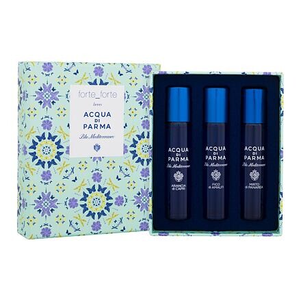Acqua di Parma Blu Mediterraneo forte_forte Limited Edition : EDT Mirto di Panarea 12 ml + EDT Arancia di Capri 12 ml + EDT Fico di Amalfi 12 ml unisex