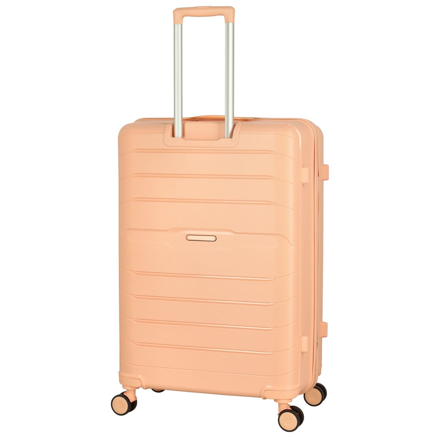 Cestovní plastový kufr Lamar velikost L, světle růžový