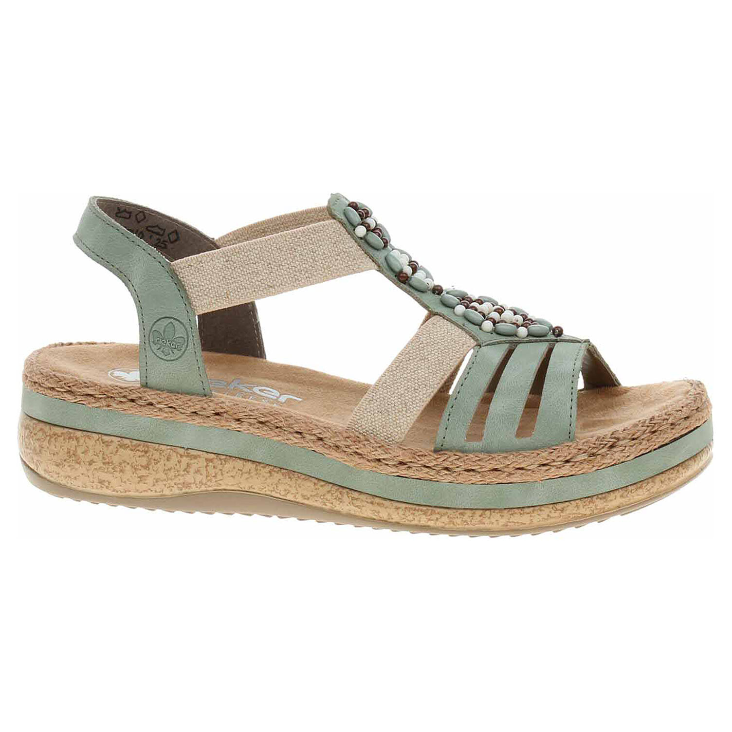 Ecco Dámské sandály Rieker V0920-52 grun 23802052