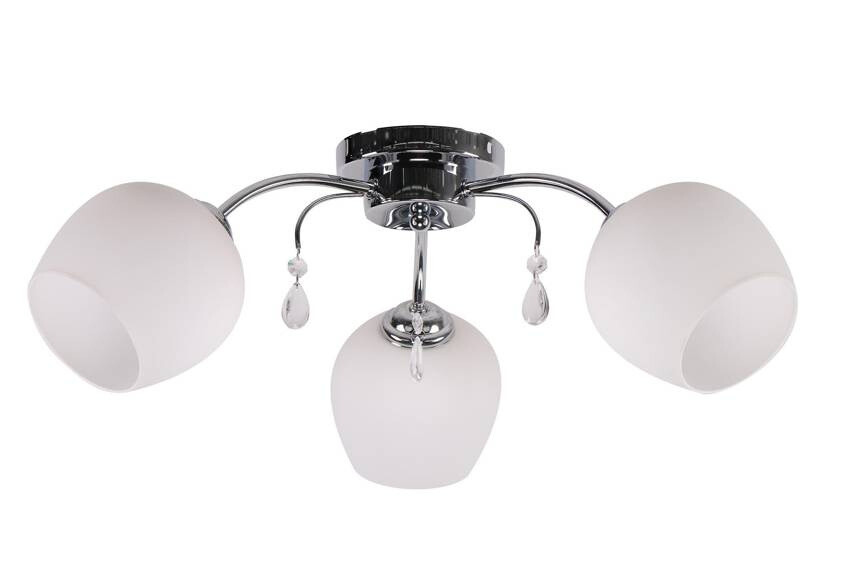 Stropní lampa Zachera 3x40W E27 bílá