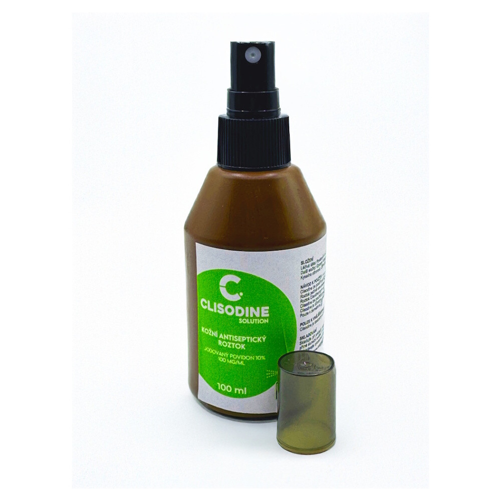 CLISODINE Kožní antiseptický roztok sprej 100 ml