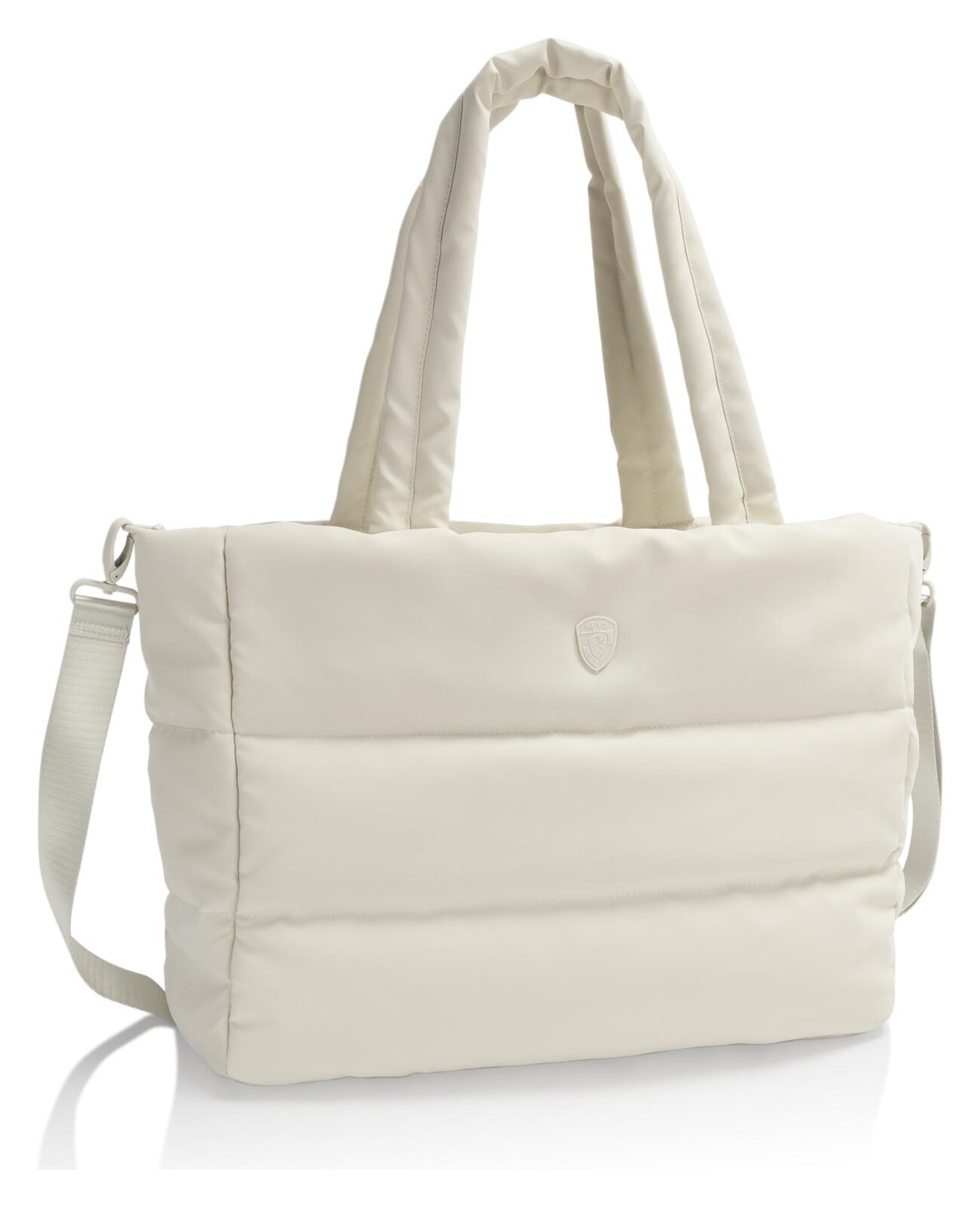Heys Puffer Travel Tote Off White