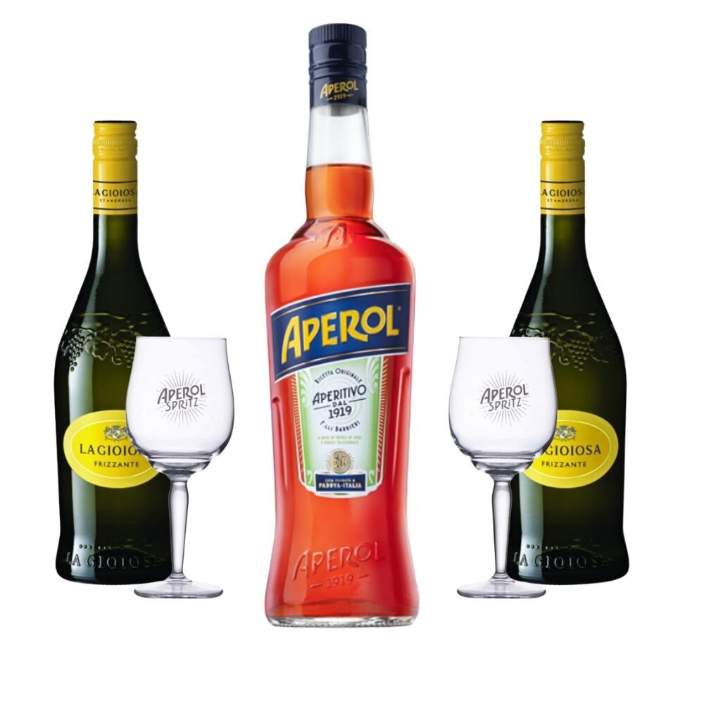 Bazénový Aperol Set se skleničkami