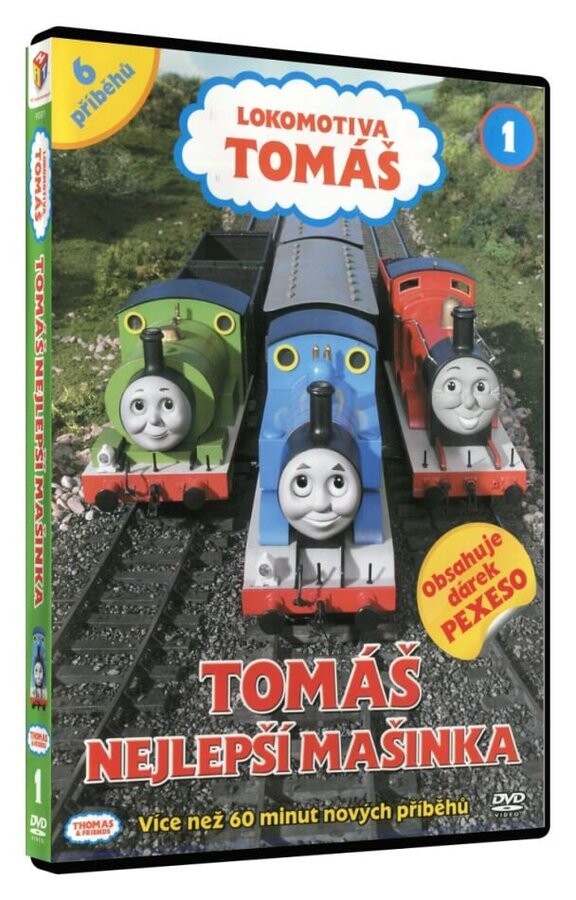 Lokomotiva Tomáš - Tomáš nejlepší mašinka (DVD)
