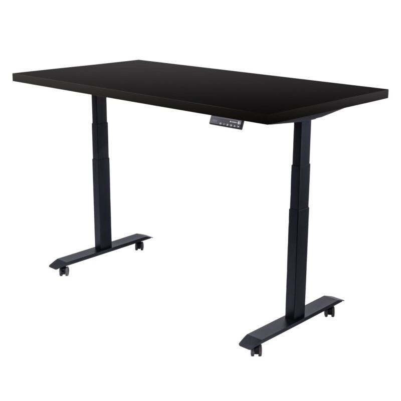 FOMEI Polohovací stůl elektrický 160x85 cm černý