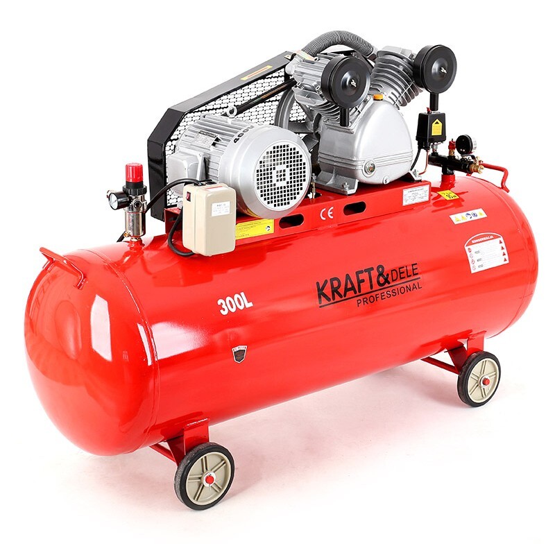 Kraft&Dele olejový kompresor dvoupístový 300l 400V KD1410