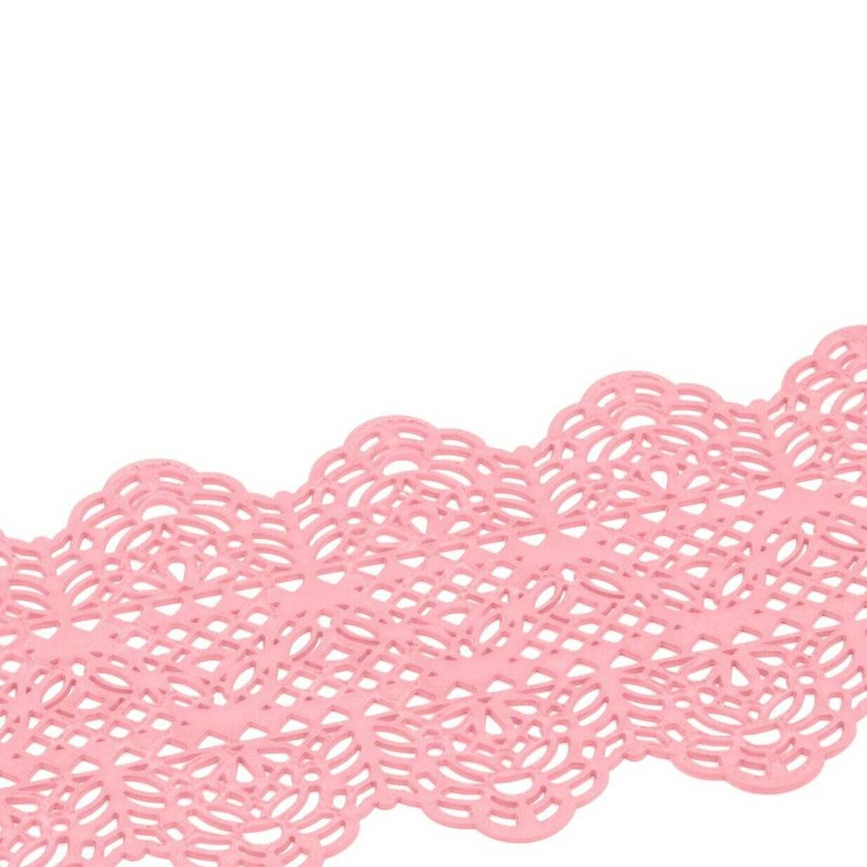 Cake Masters Jedlá krajka Růžová