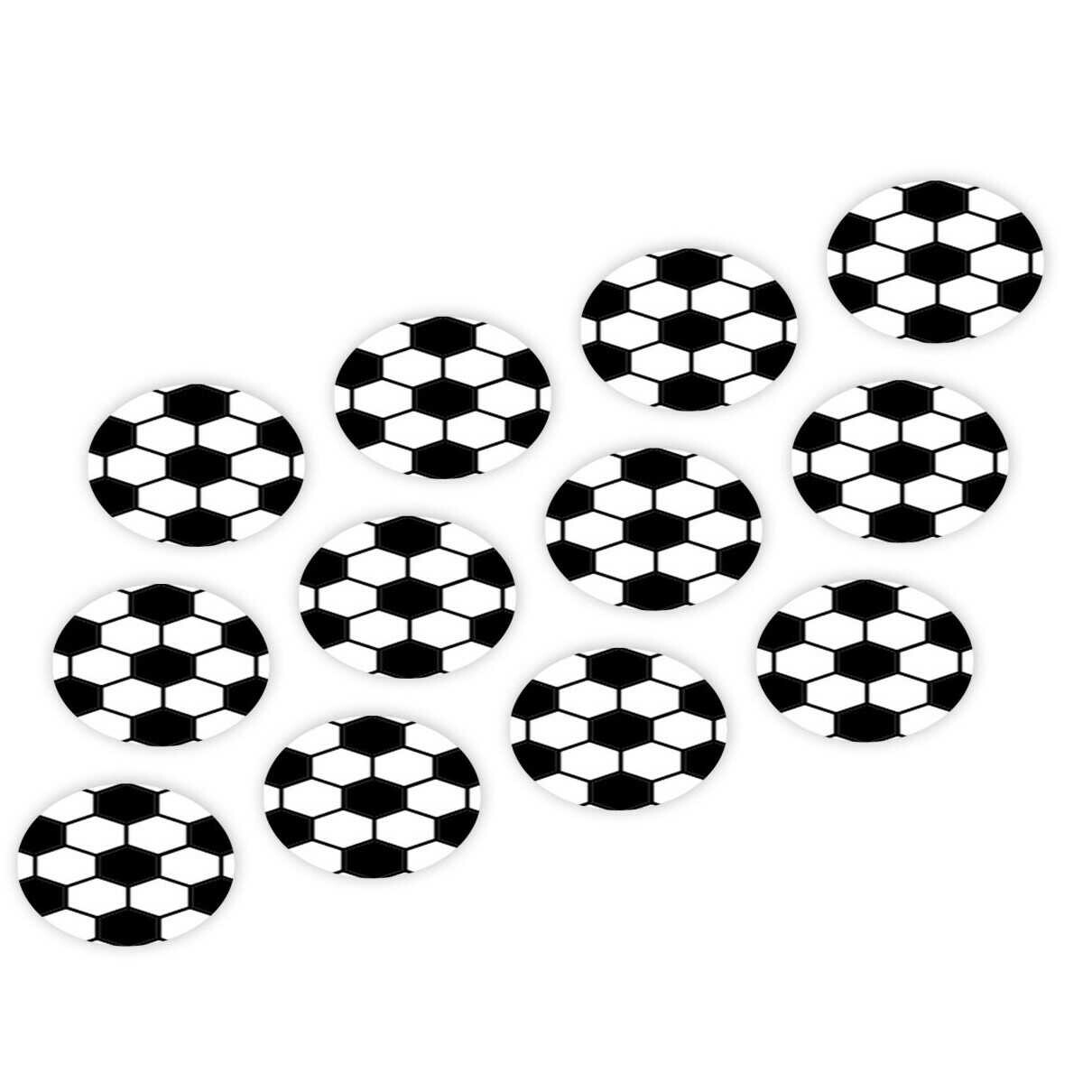 Cake Masters Jedlé mini obrázky Fotbalový míč 12ks