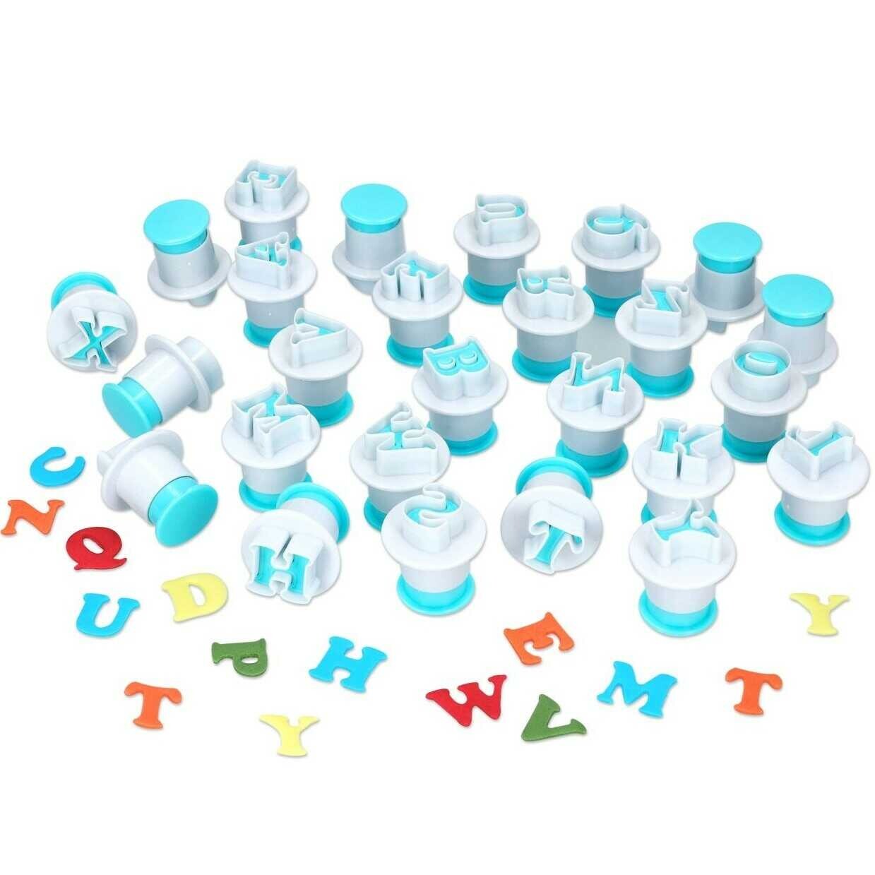 Cake Masters Pístový vypichovač Písmena 26ks