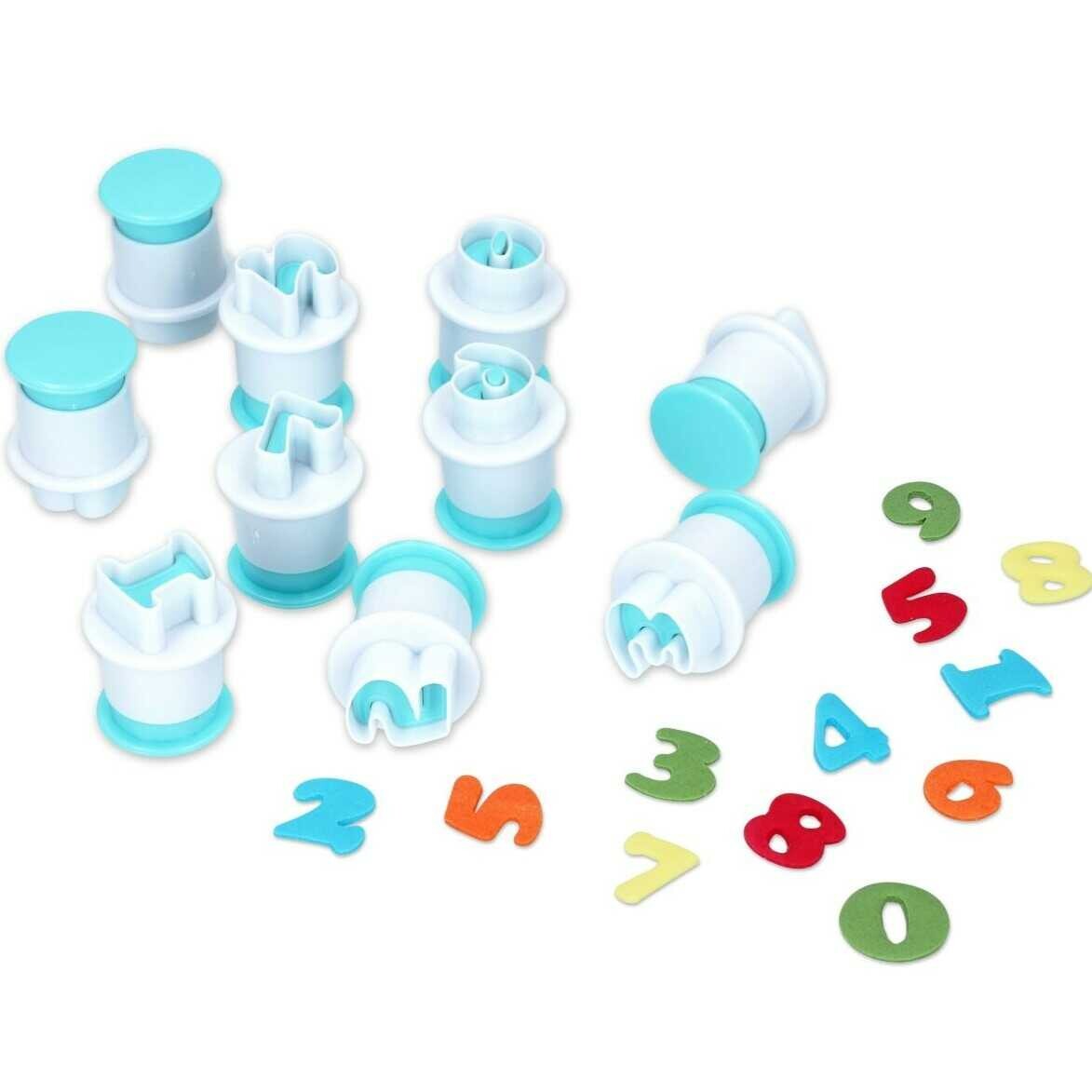 Cake Masters Pístový vypichovač Čísla 10ks