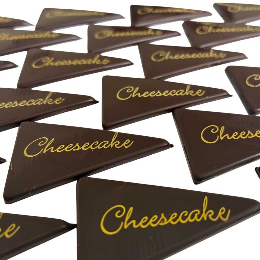 PCB CREATION Čokoládová dekorace Cheesecake 23ks