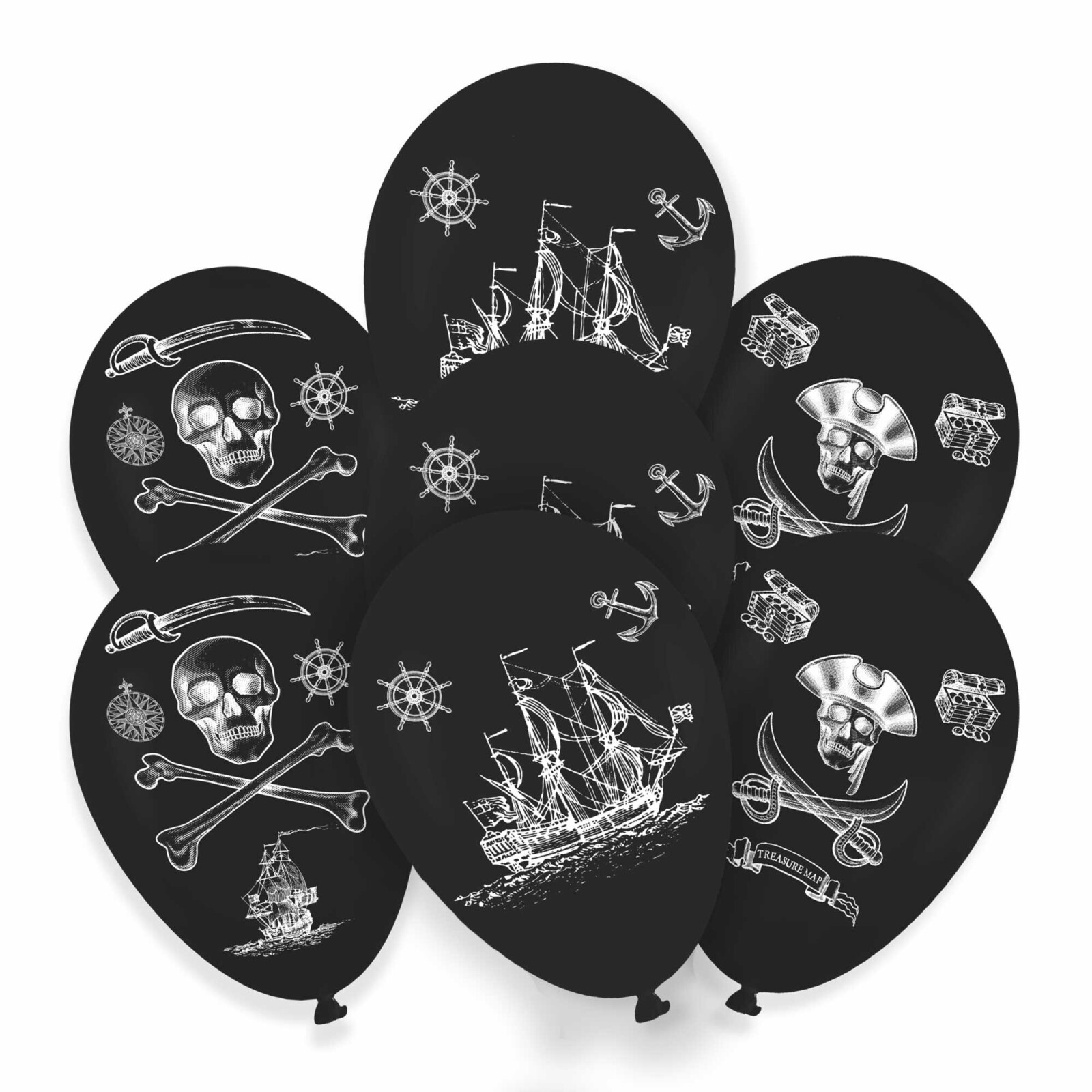 Alvarak Balónky Pirát 7ks