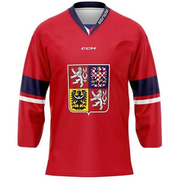 Střída FAN ČR EHT Hokejový dres, červená, velikost