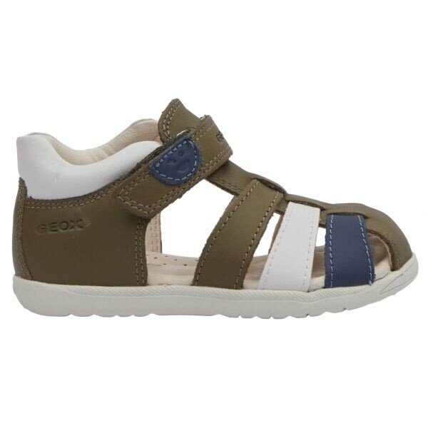 Geox B SANDAL MACCHIA Chlapecké sandály, khaki, velikost