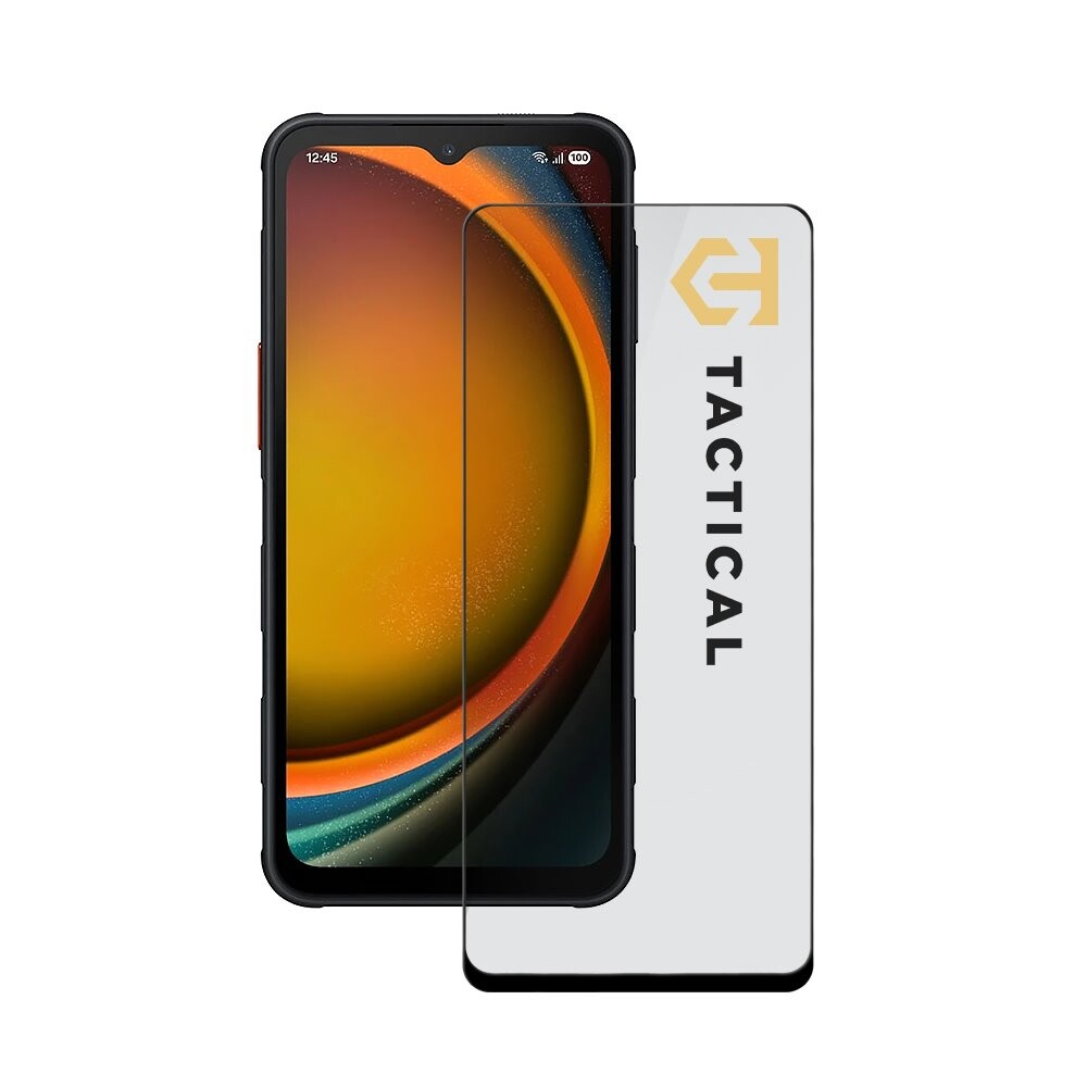 Tvrzené sklo Tactical Glass Shield 5D pro Samsung Galaxy Xcover 7 Pro Black