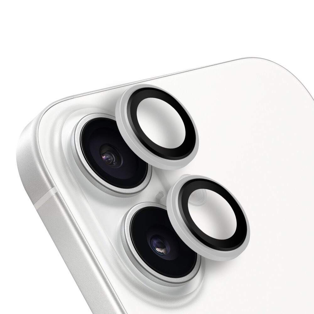 Ochrana čoček OBAL:ME pro Apple iPhone 16-16 Plus White