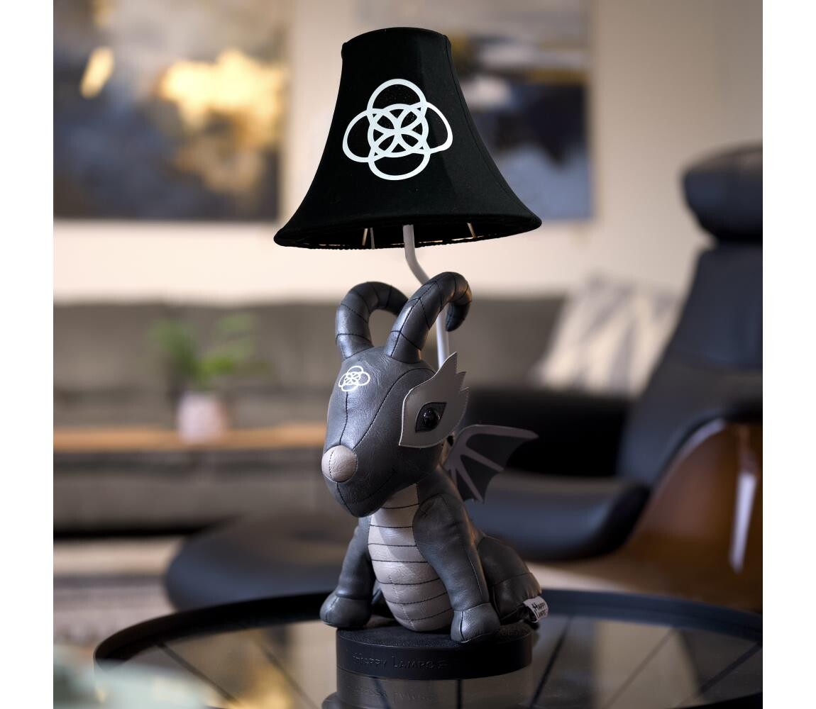 Happy Lamps Happy Lamps - LED Dětská stolní lampa BLACK DRAGOON LED/5,4W/230V drak