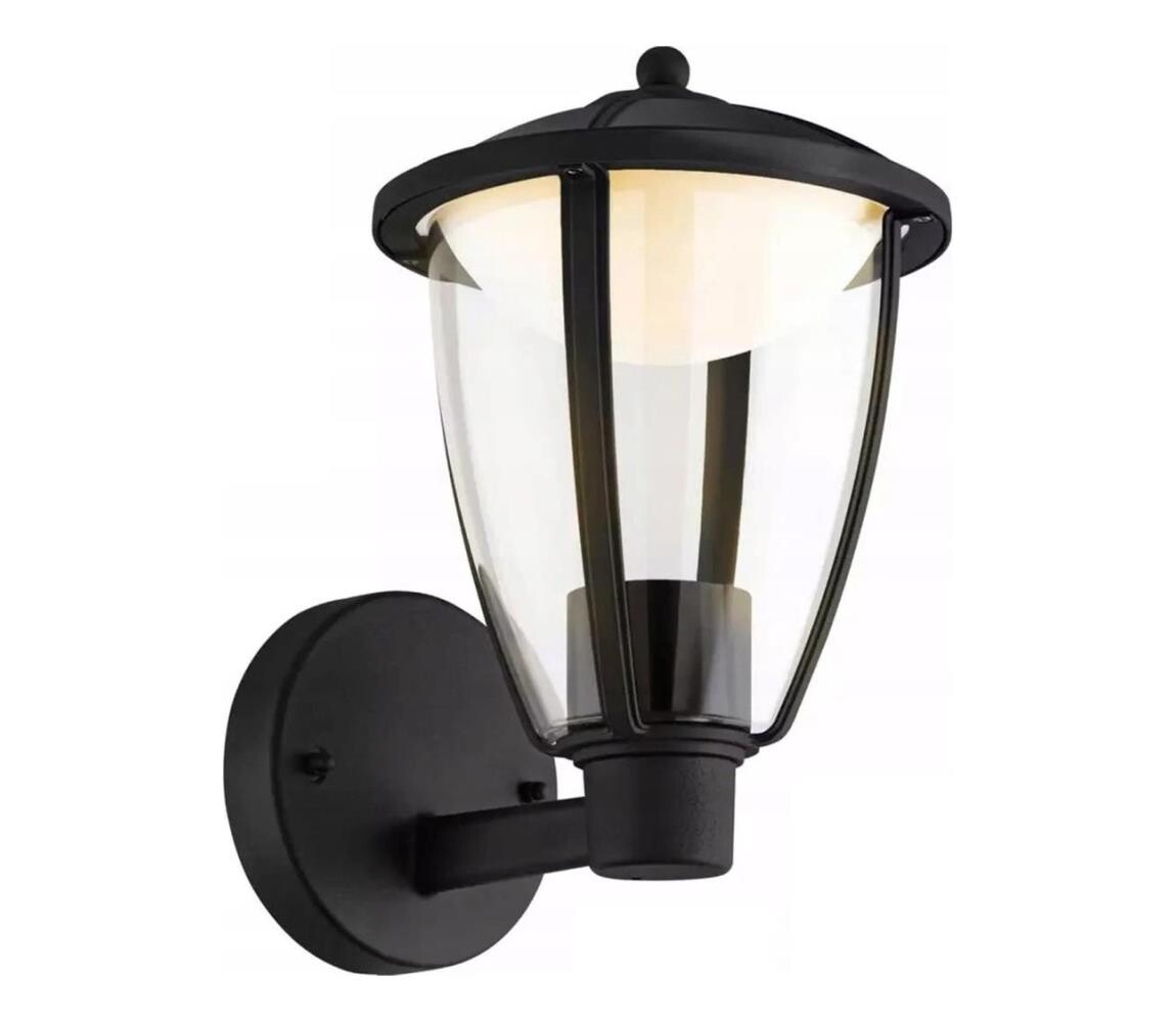 LED Venkovní nástěnná lampa LED/6W/230V IP44 černá