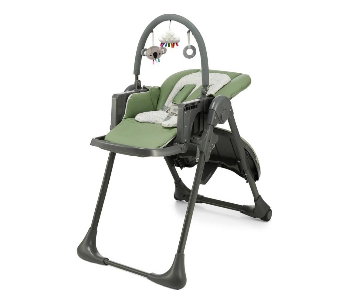 Kinderkraft KINDERKRAFT - Dětská jídelní židle TUMMIE zelená