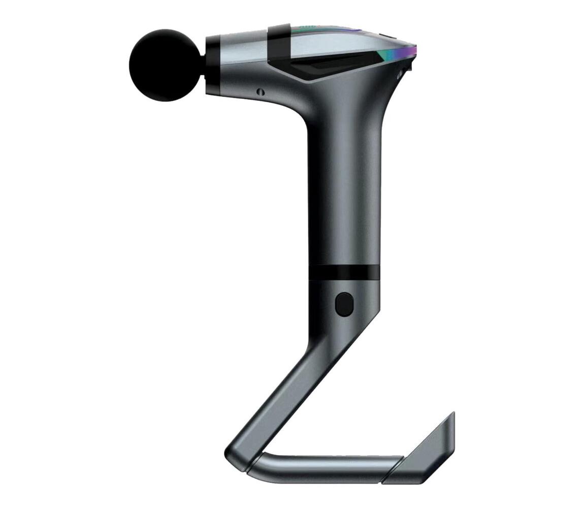 Nabíjecí masážní pistole se 4 hlavicemi a páskem 25W/5V 1500 mAh