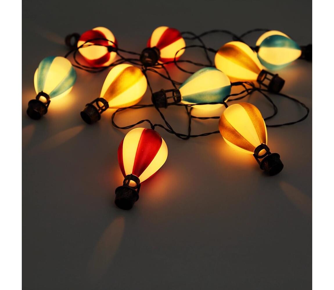 Globo Globo 36139-9 - LED Solární řetěz 9xLED/0,06W/3V 390 cm IP44