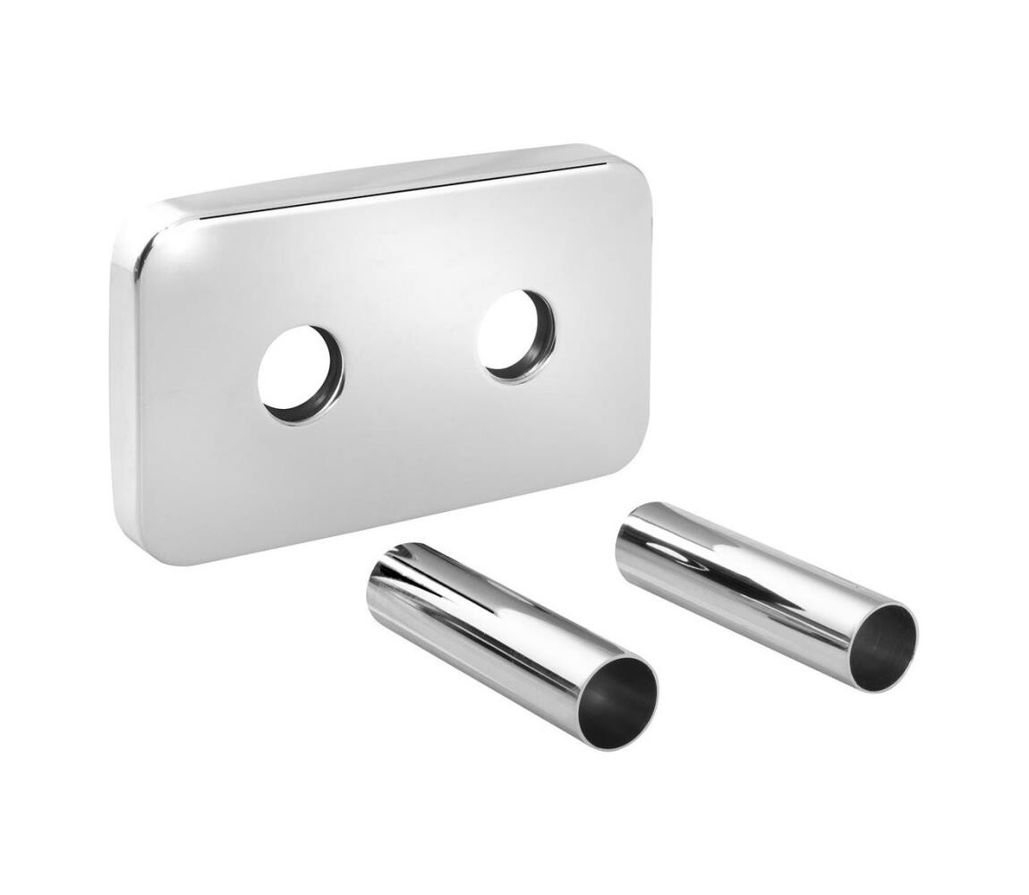 Bruckner Bruckner - Krycí rozeta pro středové připojení WICHER lesklý chrom