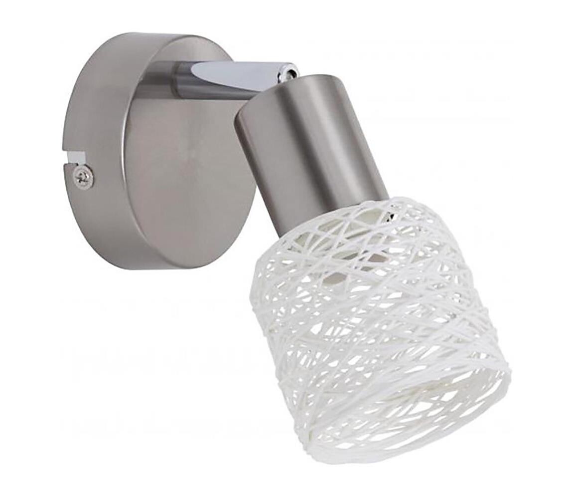 Briloner Briloner 2826-012 - Nástěnné bodové svítidlo SPOT 1xE14/6W/230V matný chrom