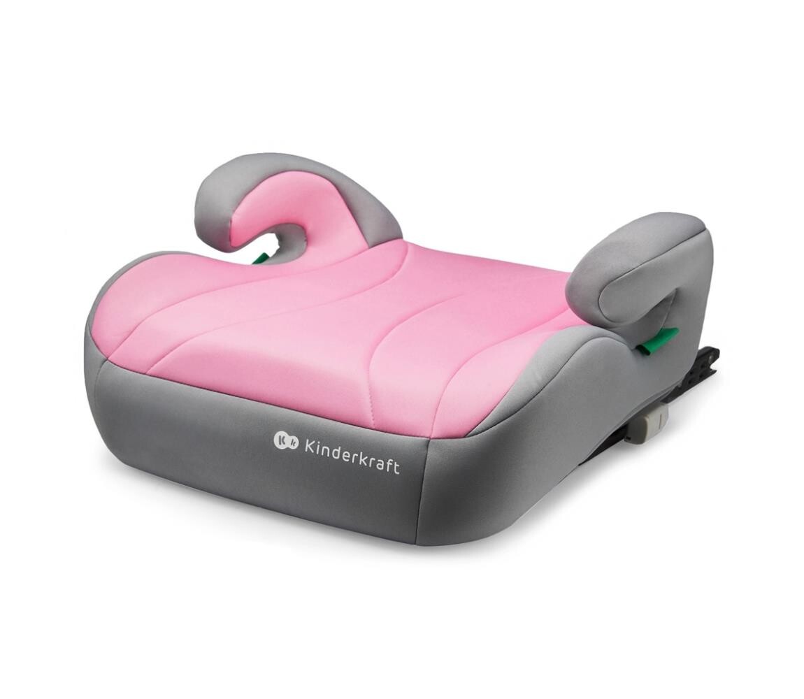 Kinderkraft KINDERKRAFT - Podsedák do auta I-BOOST i-Size 135-150 cm růžová