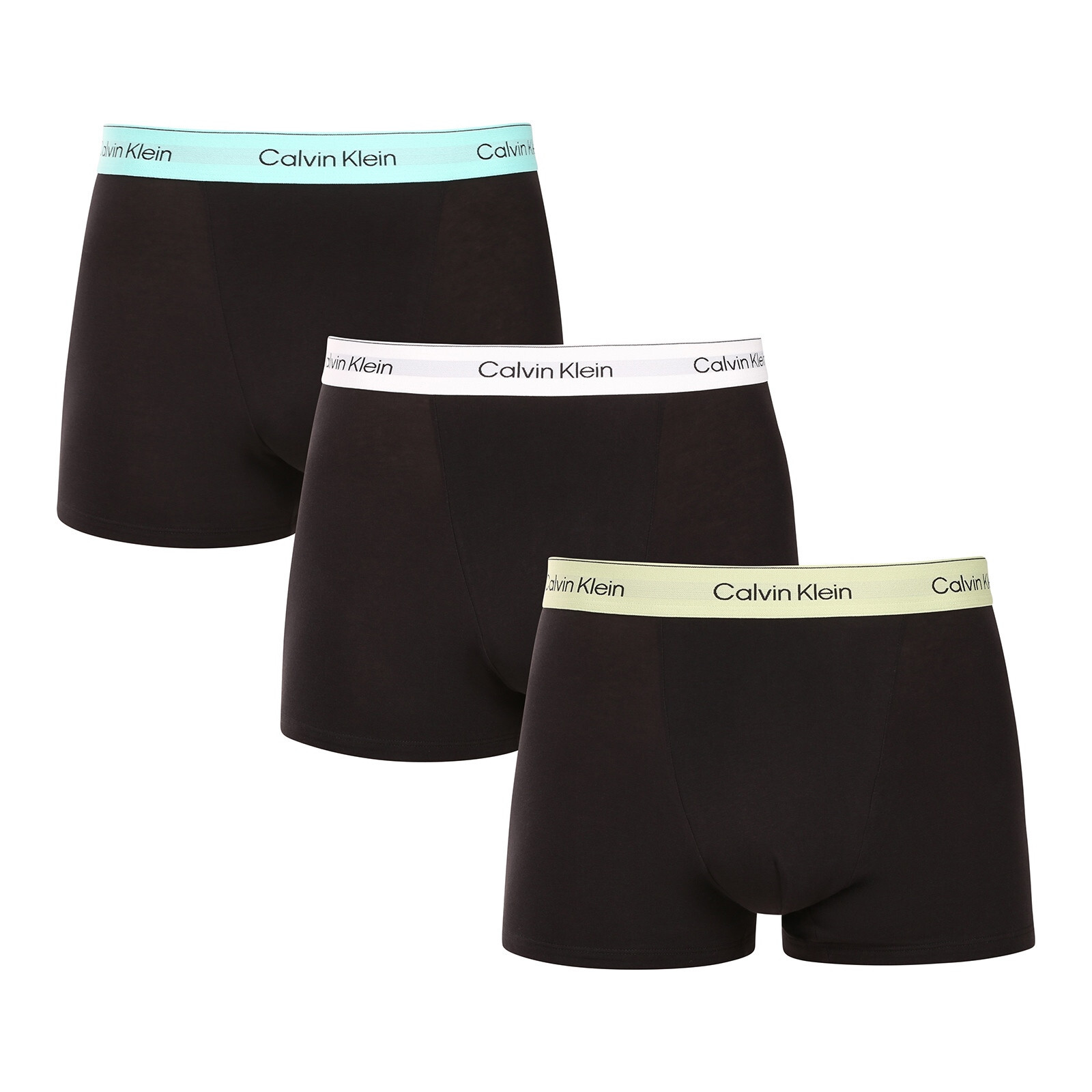 3PACK pánské boxerky Calvin Klein černé (NB4286-VRB) XL, trenky / trenýrky
