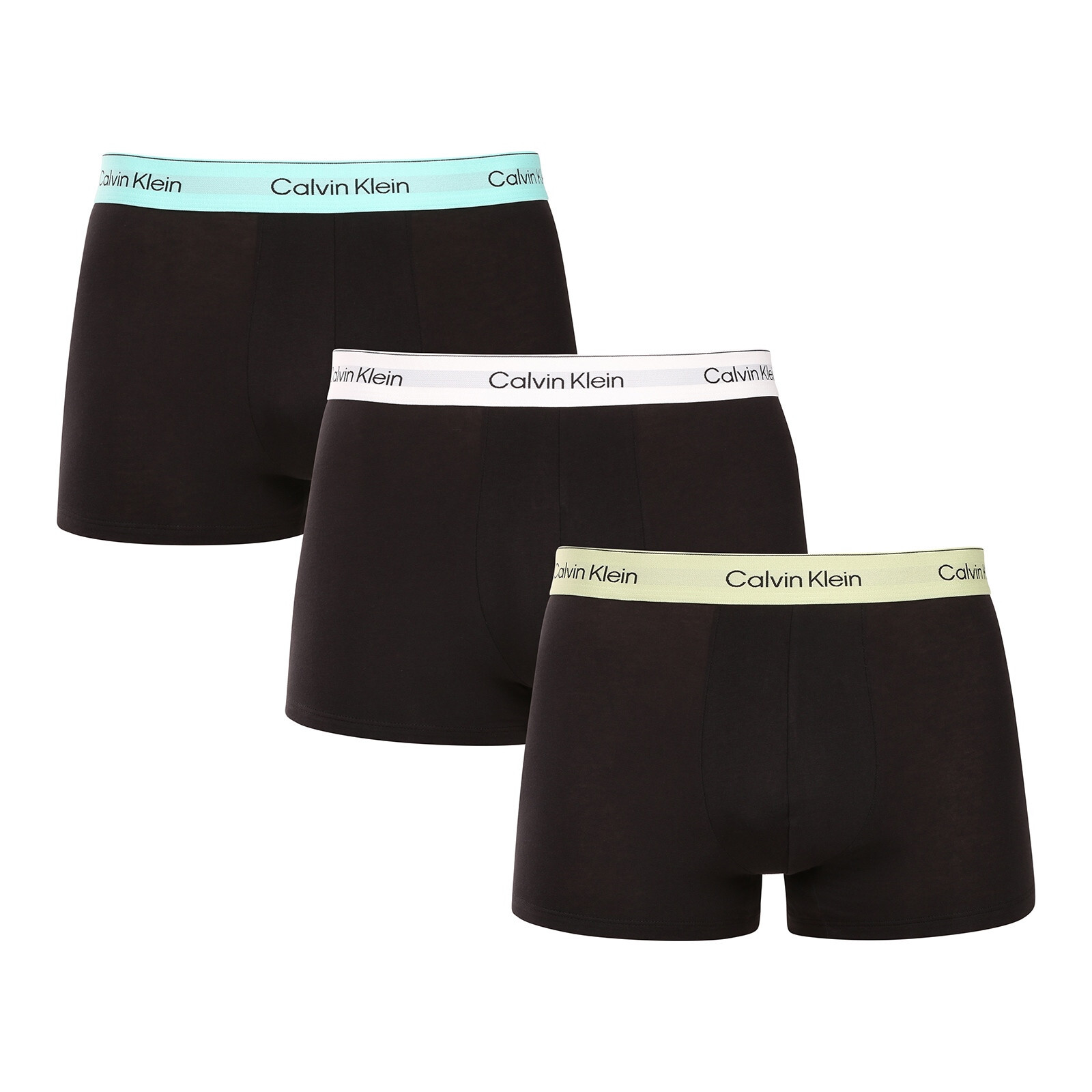 3PACK pánské boxerky Calvin Klein černé (NB4392-VRB) XL, trenky / trenýrky