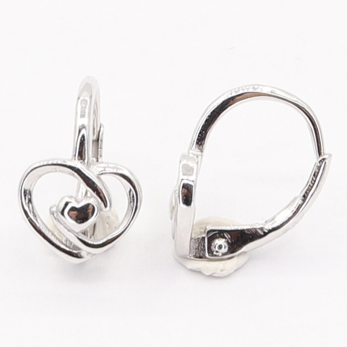 Stříbrné náušnice 113375