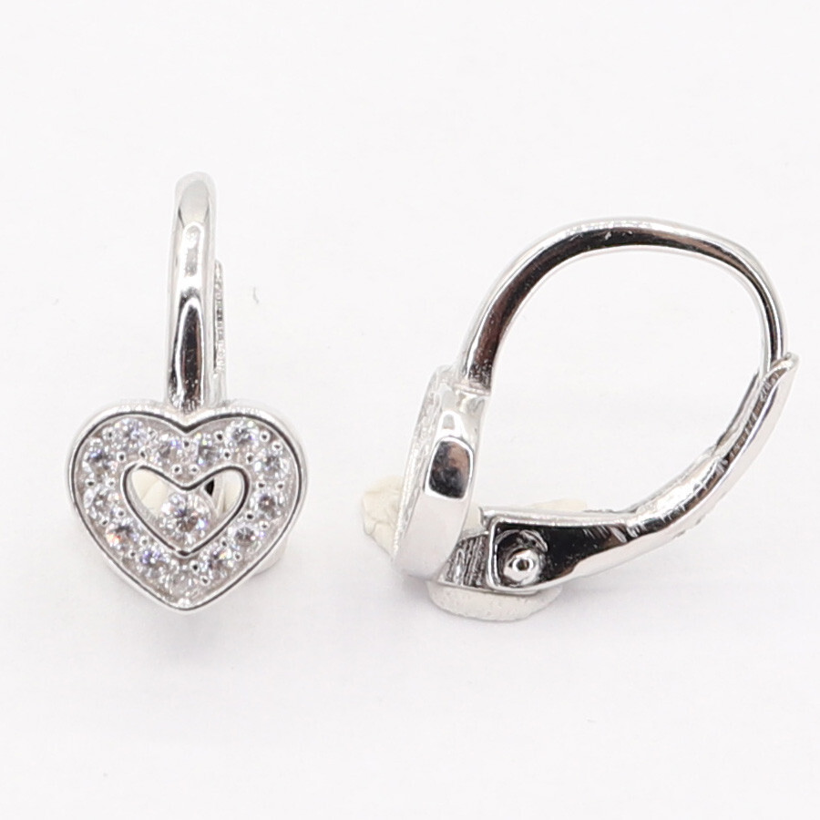 Stříbrné náušnice 113376