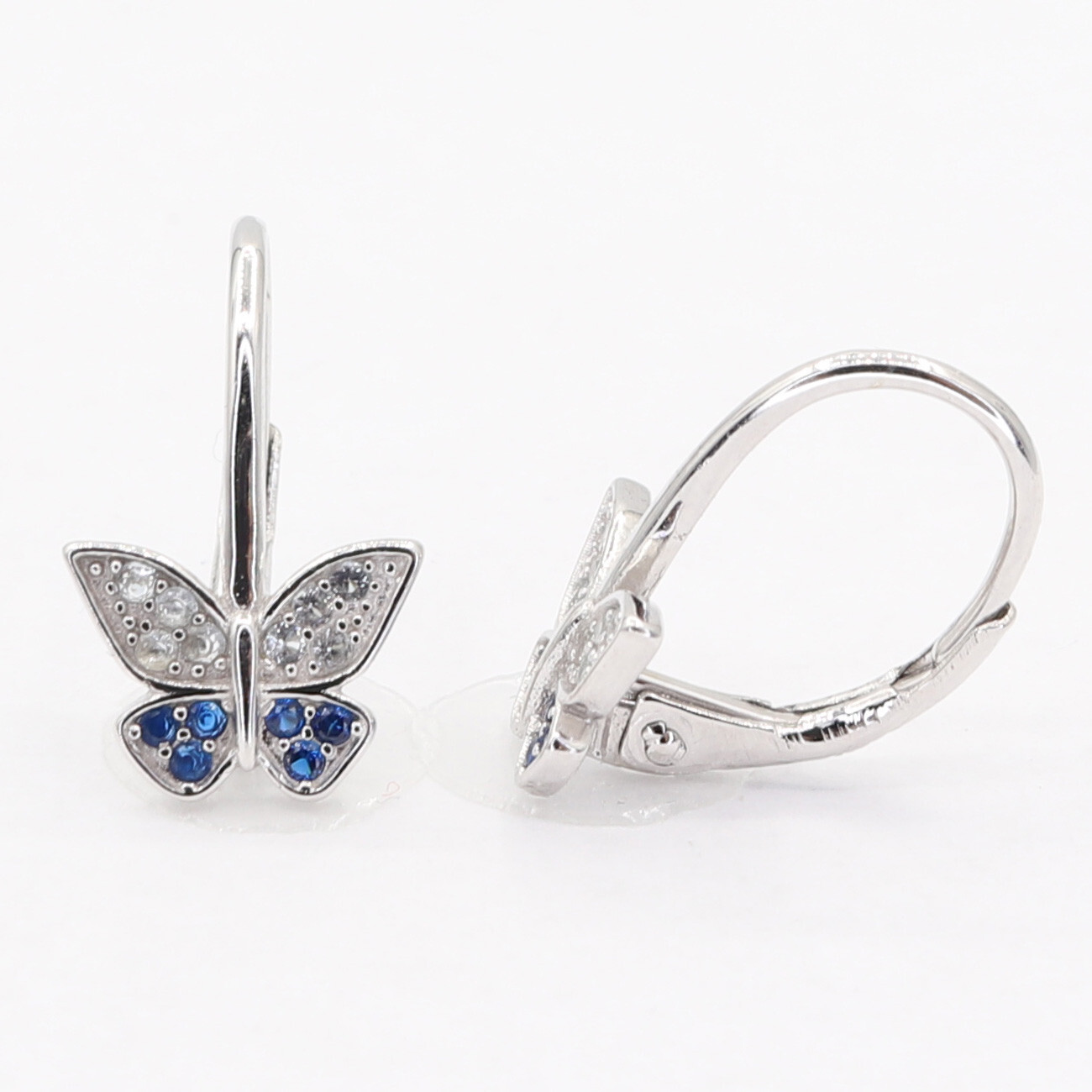 Stříbrné náušnice 113379