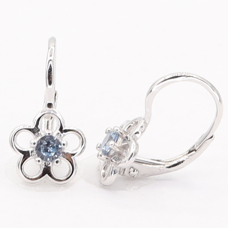 Stříbrné náušnice 113381