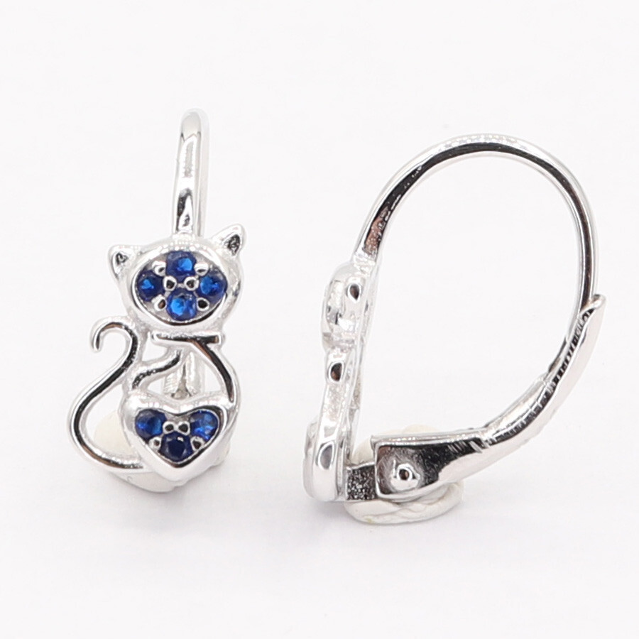 Stříbrné náušnice 113386