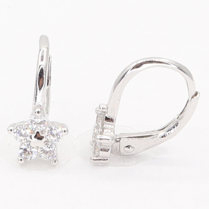 Stříbrné náušnice 113387