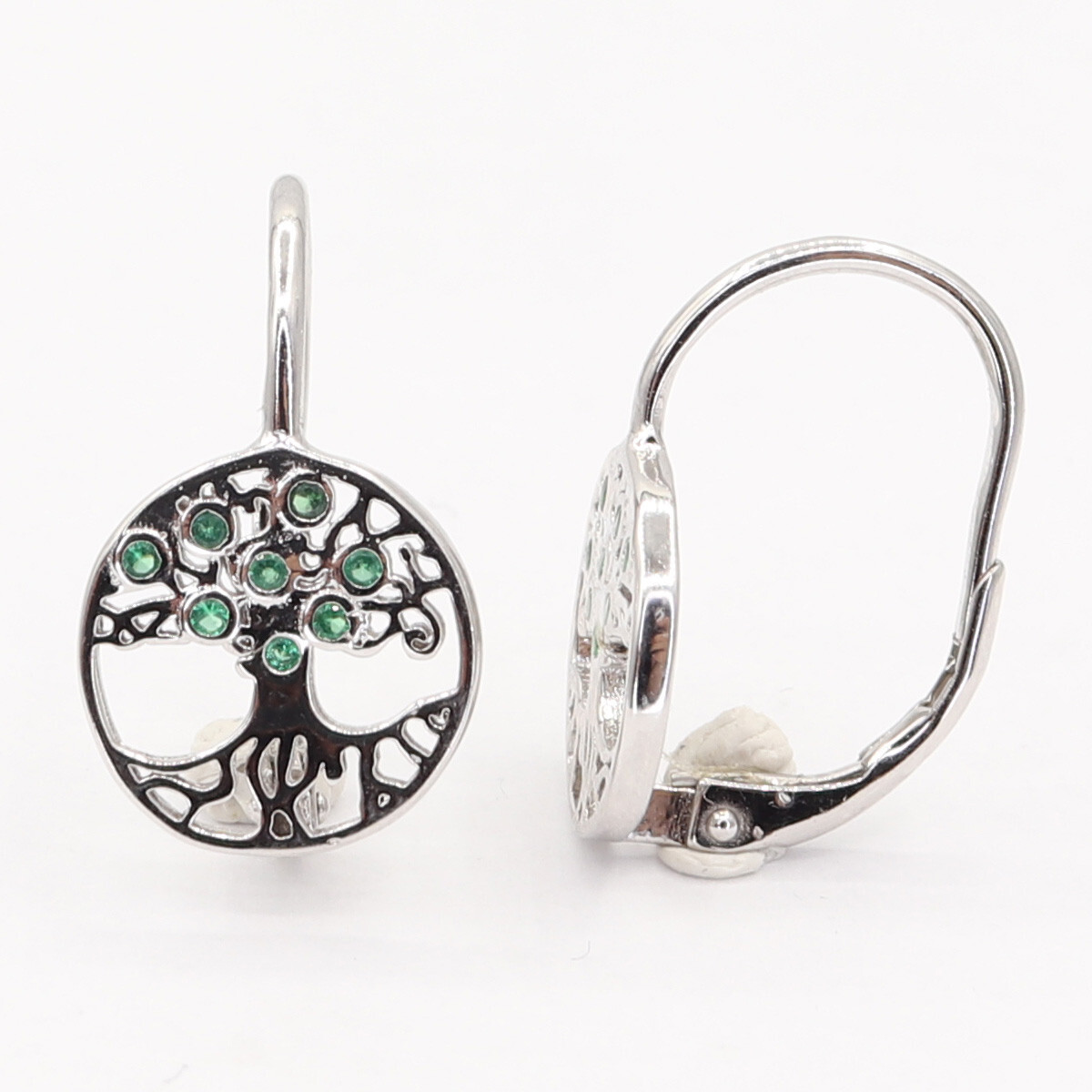 Stříbrné náušnice 113399