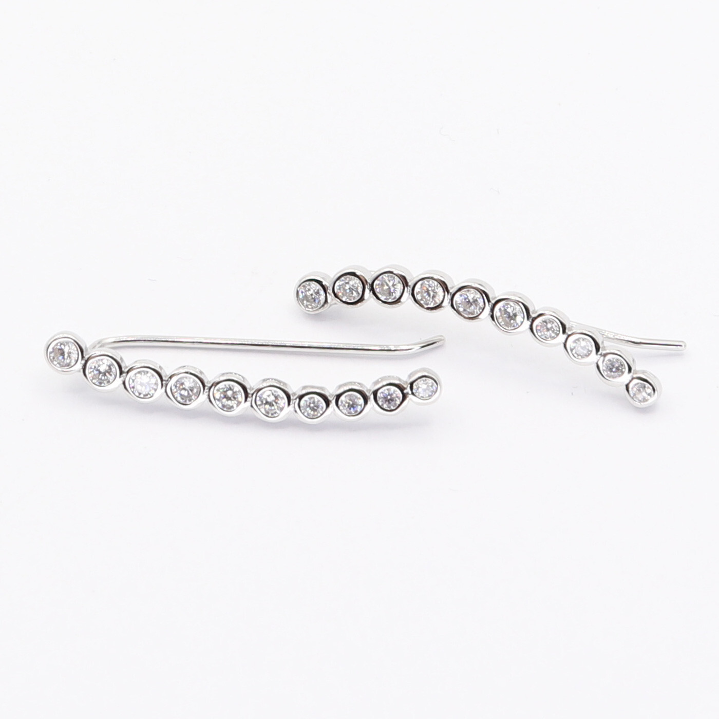 Stříbrné náušnice 113406