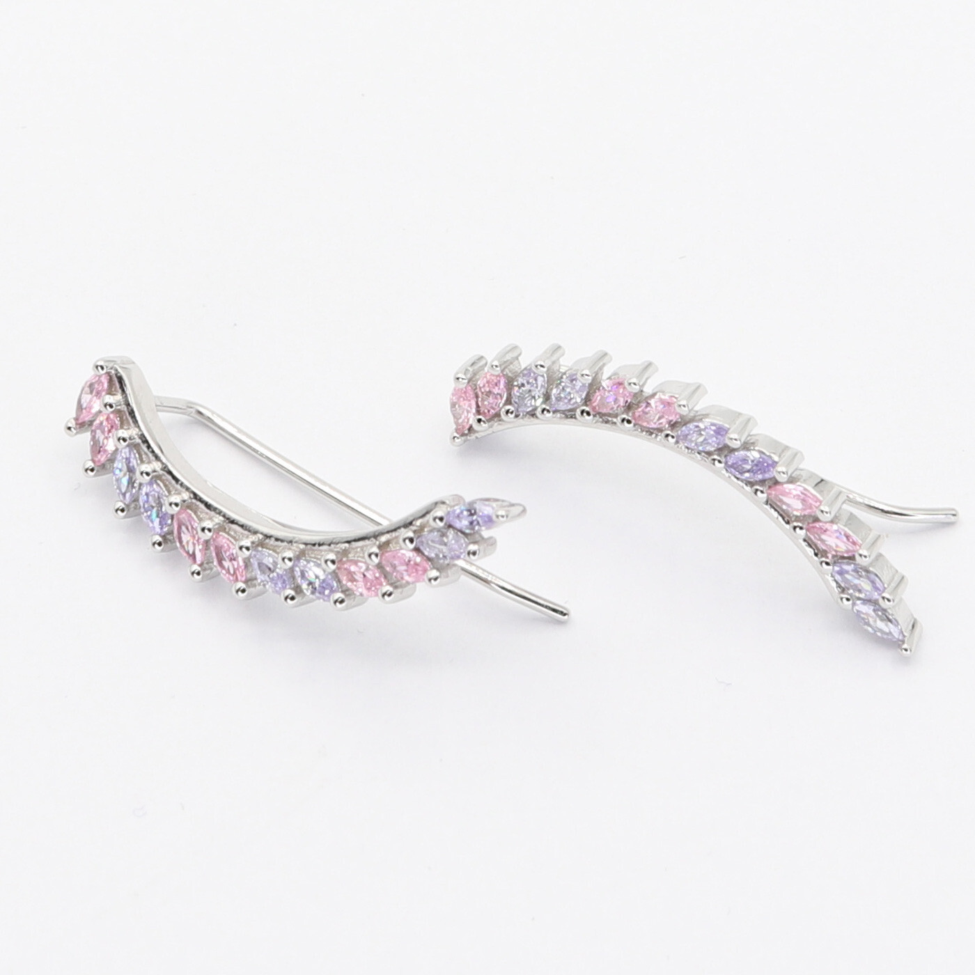 Stříbrné náušnice 113409