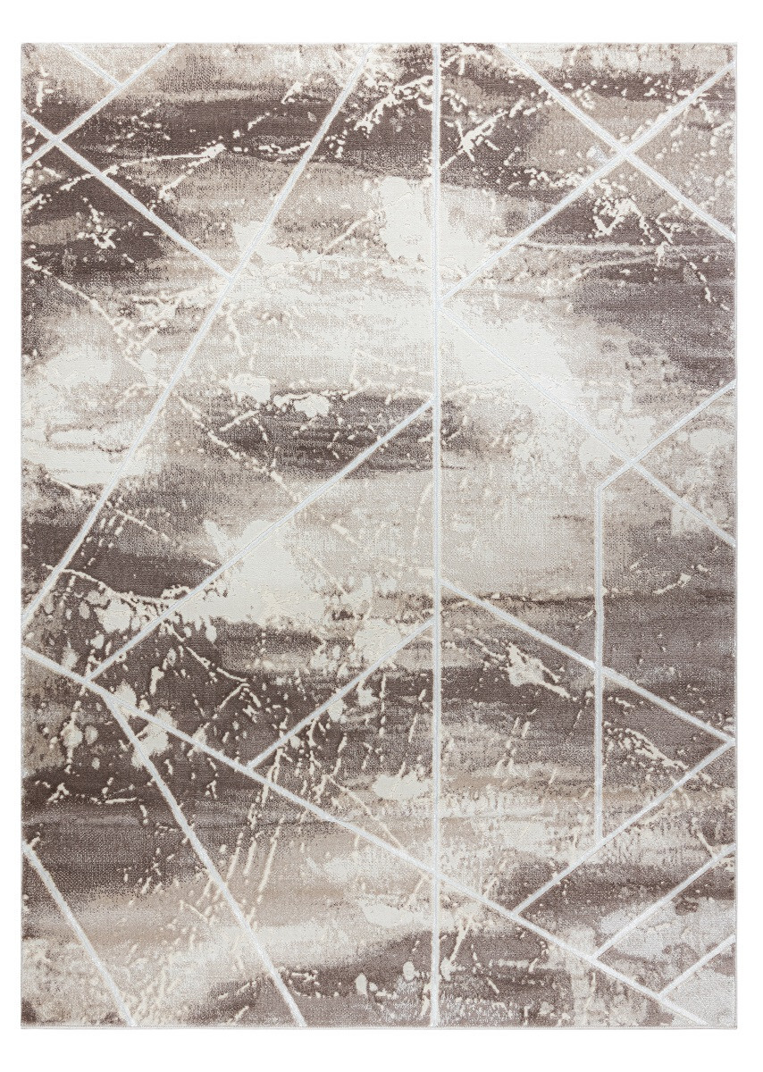 AKCE: 120x170 cm Kusový koberec Core 1818 Geometric ivory/white - 120x170 cm Dywany Łuszczów