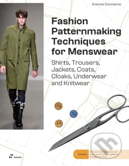 Fashion Patternmaking Techniques For Menswear - Antonio Donnanno