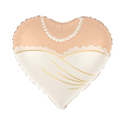 Balónek fóliový Nevěsta srdce Albi