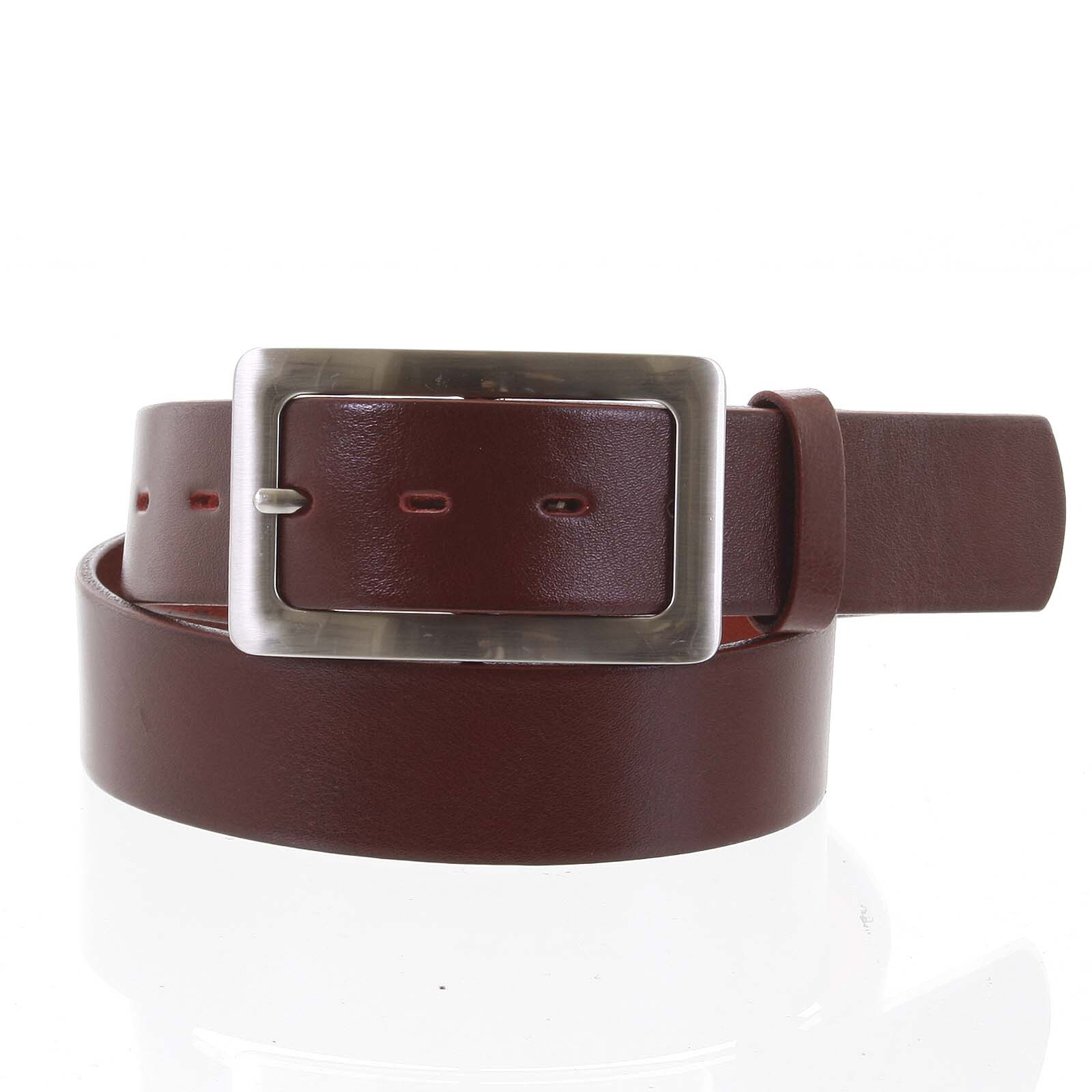 Dámský kožený opasek vínový - PB Jenny 100 vínová