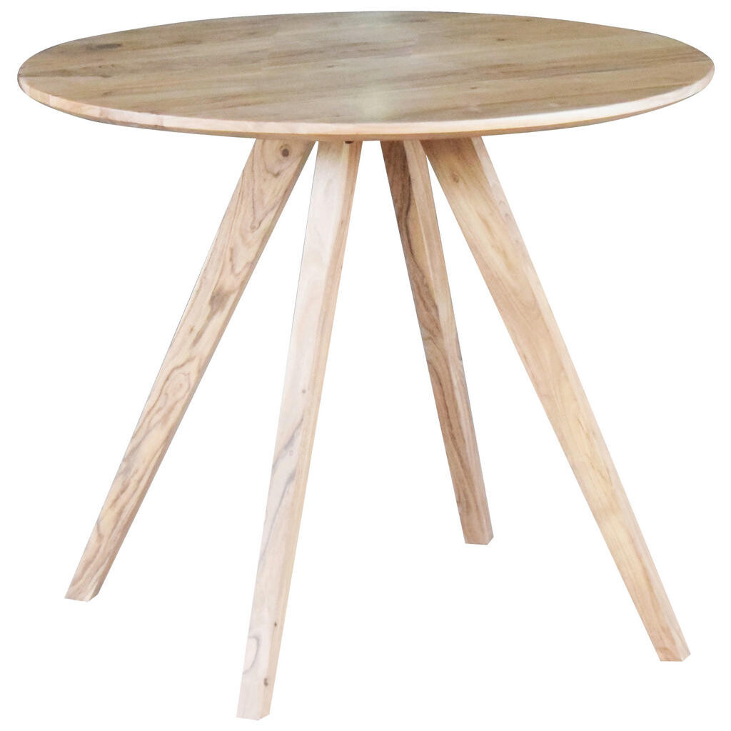 Xora JÍDELNÍ STŮL, akácie, barvy akácie, 90/90/76 cm