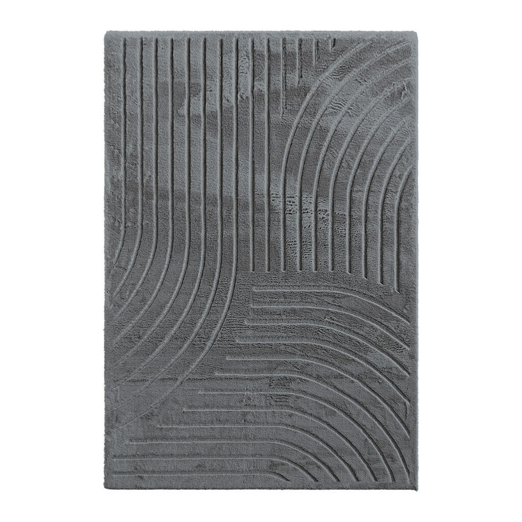 Novel KOBEREC S VYSOKÝM VLASEM, 130/190 cm, antracitová