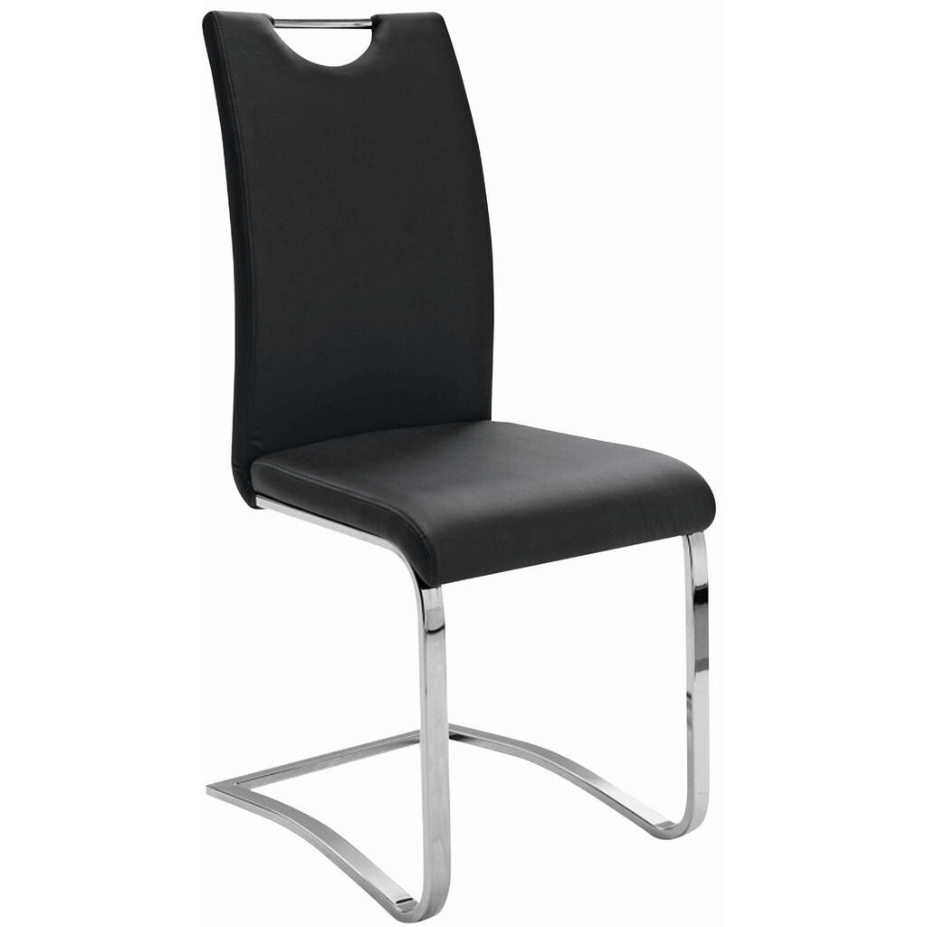 Carryhome HOUPACÍ ŽIDLE, černá