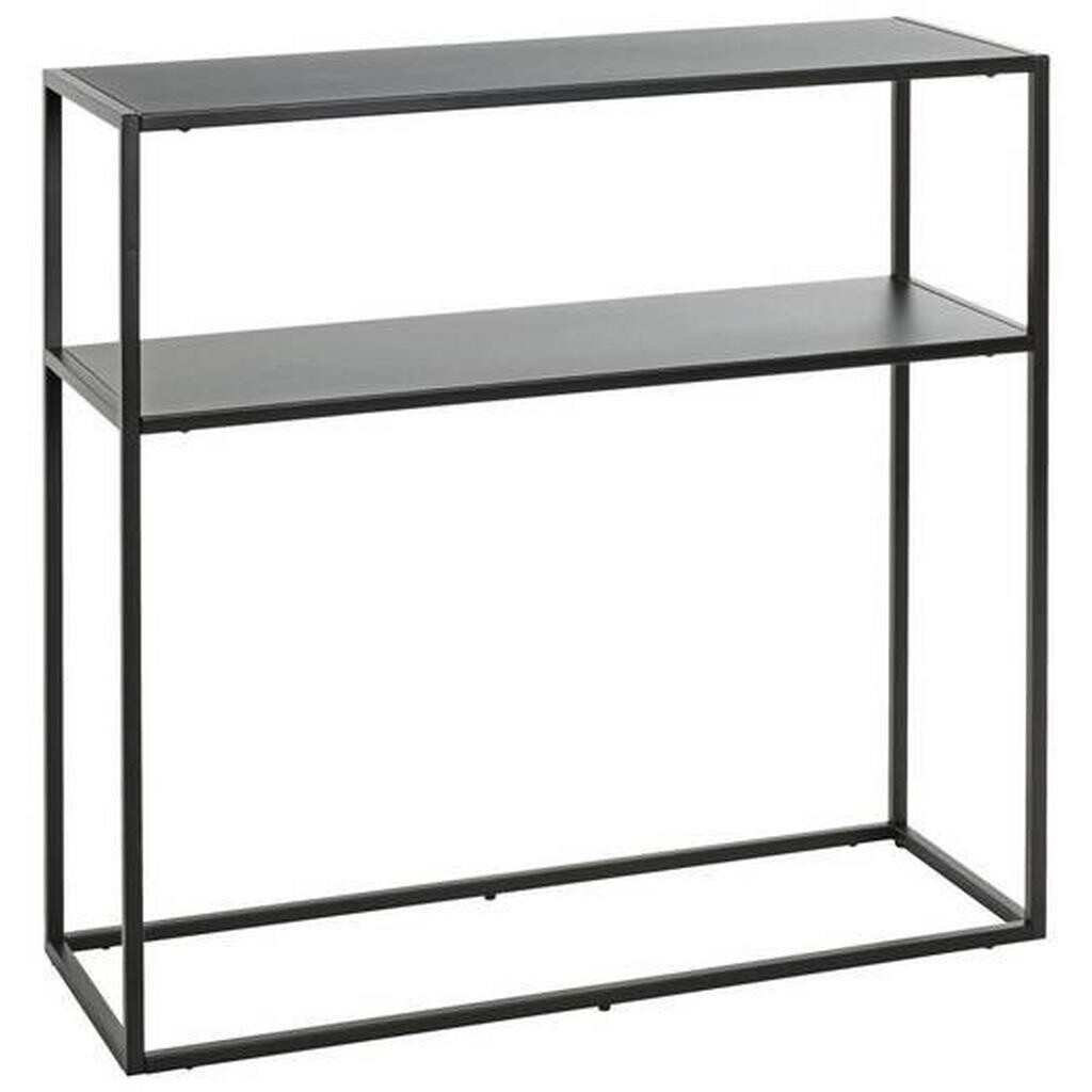 XXXL KONZOLOVÝ STOLEK, černá, kov, 80/30/80 cm