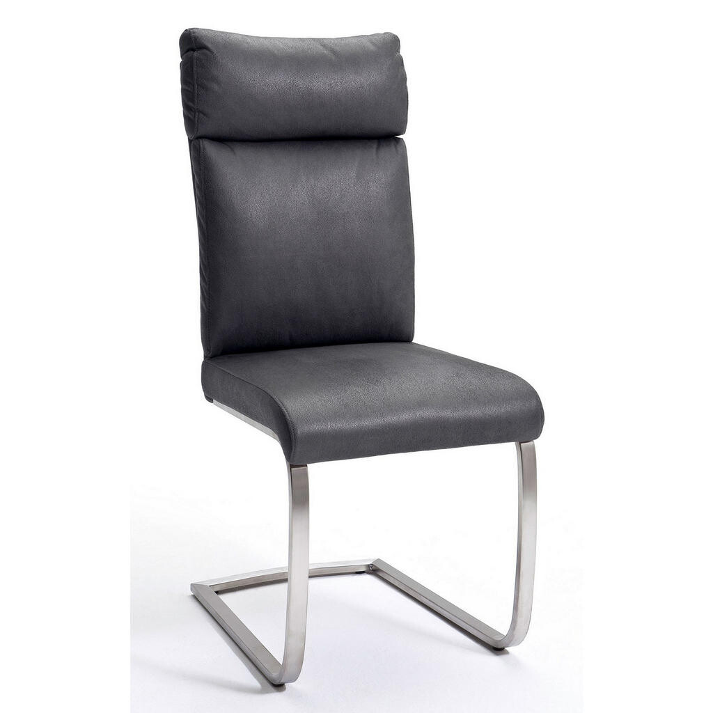 Livetastic HOUPACÍ ŽIDLE, šedá, barvy nerez oceli