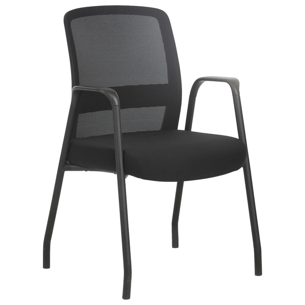 Xora ŽIDLE S PODRUČKAMI, železo, síťovina, tkaná látka, černá