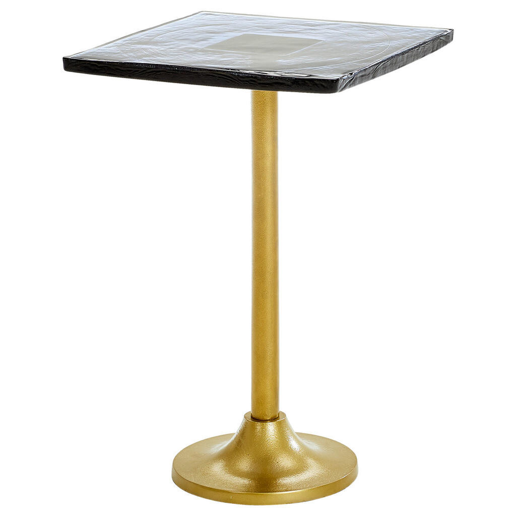 Ambia Home ODKLÁDACÍ STOLEK, šedá, barvy mosazi